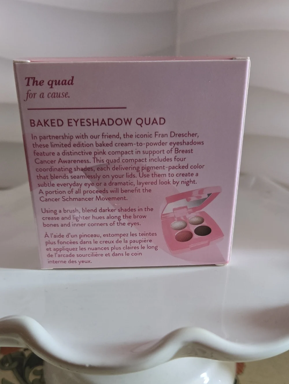 Laura Geller Baked Eyeshadow Quad - Pink Buttercream